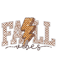 Retro Fall Vibes SVG, Autumn Vibes SVG