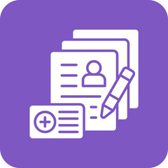 Fototapeta premium Registration Icon