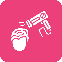 Drying hair Icon