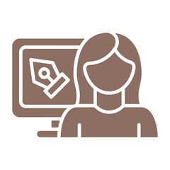 Graphic designer Icon