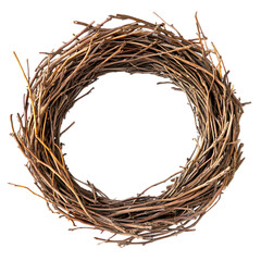 Natural Twigs Nest Circular Shape