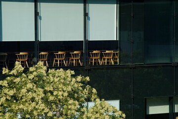 椅子の見える風景