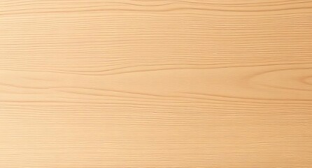 Closeup Light Beige Wood Grain Texture.