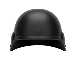 Fototapeta premium Tactical military helmet for protection and safety in dangerous situations