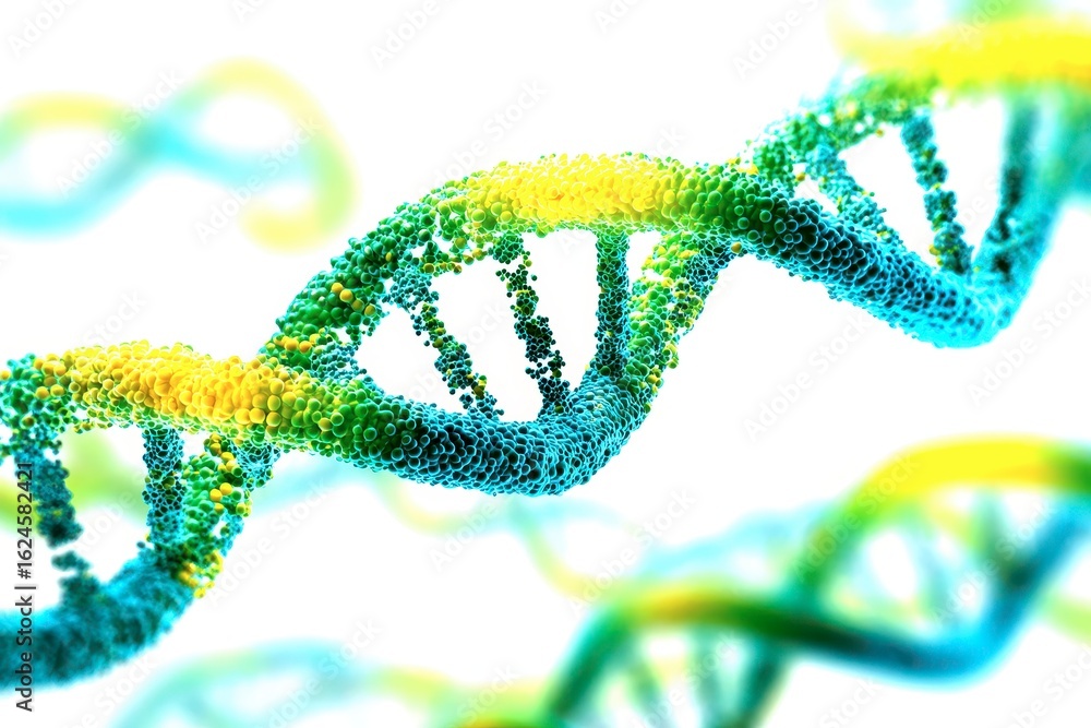 Poster x-default dna double helix structure