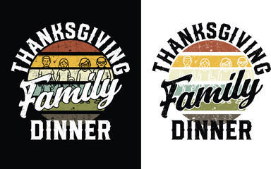 thanks giving family reunion t-shirt design gift