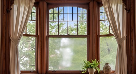 Fototapeta premium window in the house