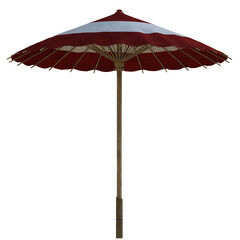 Obraz premium Umbrella red asian