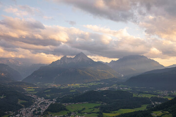 Panoramablick Von Der Kneifelspitze Auf