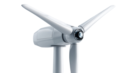 Modern wind turbine clean energy technology sustainable power generation