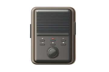 Fototapeta premium Modern portable voice recorder device with buttons