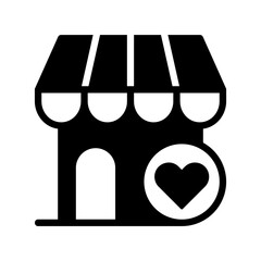 Favorite Shop. Indicating Preferred Retail Store or Business