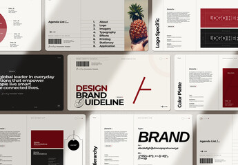 Design Brand Guideline Presentation