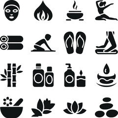 Spa and wellness vector Art, Icons, and Graphics for Designers