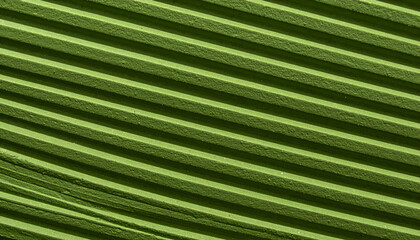 Obraz premium Sunlit Olive Green Ridges Creating a Textured Diagonal Pattern