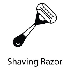 Shaving Razor Icon for Personal Grooming Use