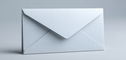 Clean, modern envelope design with sleek shape, perfect for conveying messages or invitations