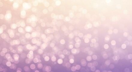 Soft lavender peach bokeh abstract bubble background
