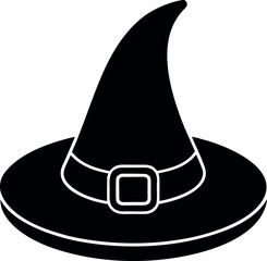 Witch Hat Silhouette
