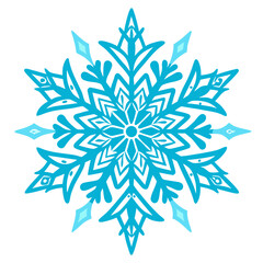 vector snowflake icon