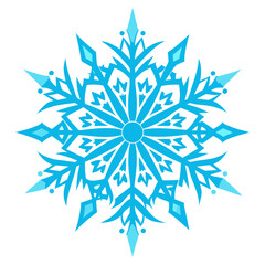 snowflake vector illustration