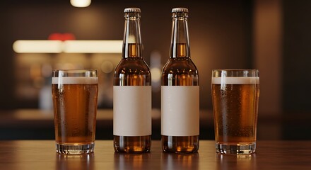 A blank rectangular sign is mounted on the exterior wall of a building next to a glass-door entrance, providing space for branding or information.