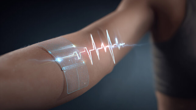 Innovative Smart Health Patch with Digital Interface