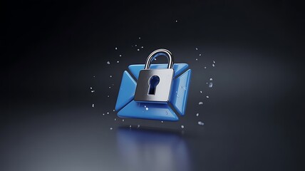3D icon of Secure Messages