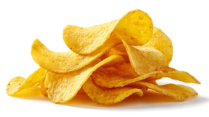 Pile of Potato Chips