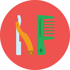 Hair cutting Icon