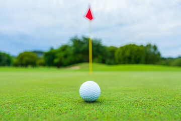 Obraz premium Golf Collection: Swing, Equipment, and Sports Lifestyle