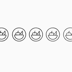 Obraz premium happy smiley face with smile