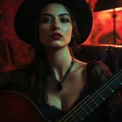 a person playing an instrument