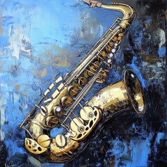 a saxophone