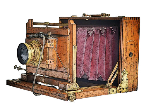 chambre photo 13x18, clip art, illustration, PNG fond transparent