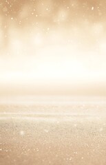 Golden sands with sparkling festive dust