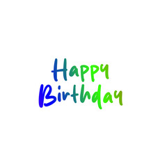 Send vibrant birthday wishes with this colorful happy birthday message card for a special someone