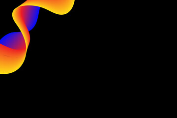 abstract background with fire