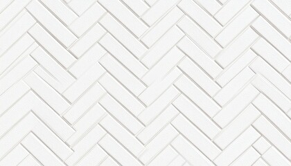 Elegant Herringbone Pattern: Seamless White Wood Texture Background for Design Projects