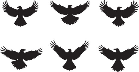 Flying Bird Silhouette Bundle