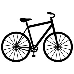 Obraz premium vintage bicycle vector illustration