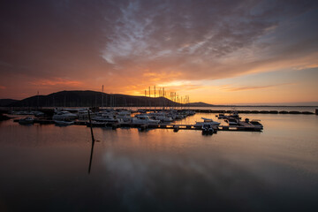 Naklejka premium Aerial View of Carlingford, County Louth, Ireland