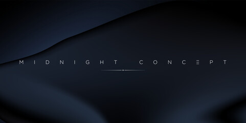 Elegant dark fabric folds creating a luxury satin texture. Minimalist vector background suitable for high-end branding, stylish digital artwork, and premium contemporary visual compositions.