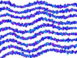 Fototapeta premium Curve colourful line pattern 