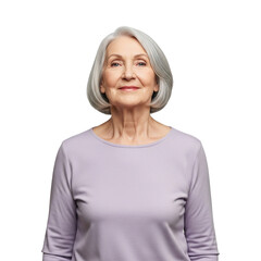 Elegant Senior Woman Portrait Mature Aging Beauty Wellbeing