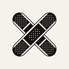 black and white icon