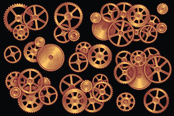 Mechanics. Editable hand drawn illustration. Vector vintage engraving. 8 EPS