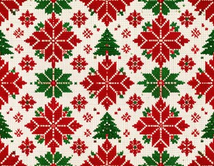 seamless christmas pattern