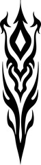 Obraz premium Tribal Tattoo, Abstract Tattoo vector graphics