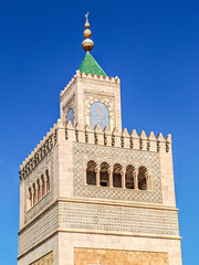 The Great Mosque of Zitouna: Historical and Cultural Landmark in the Heart of the Medina of Tunis, Tunisia